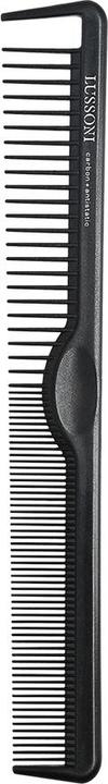 Tools for Beauty T4B Lussoni Cutting Comb Carbon Haircutting Comb for All Hair Types with Antistatic and Negative Ion