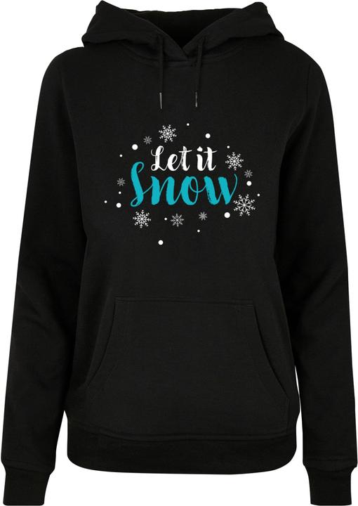 Actual product image Merchcode Ladies Let it snow Basic Hoody - 112227 (L)