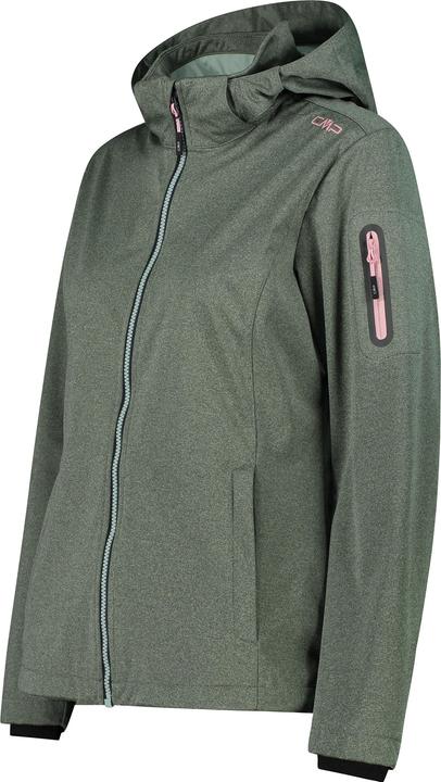 Immagine prodotto CMP Campagnolo Giacca donna Light Melange con cappuccio e zip (38, S)
