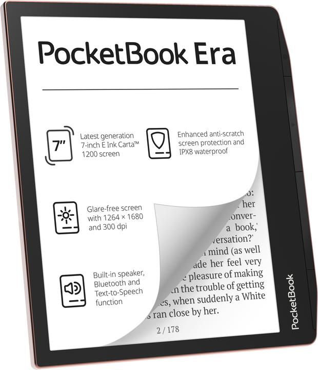 Actual product image PocketBook Era (7", 64 GB, Sunset Copper)
