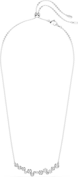 Produktbild Swarovski Constella Halskette Verschiedene Schliffe Weiss Rhodiniert