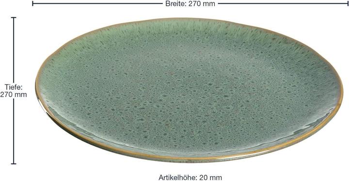 Image du produit Leonardo Assiette céramique 27 vert Matera (1 x, 27 cm)