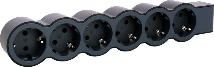 Produktbild Legrand Flache Steckdosenleiste, 6-fach Steckdose (6 x, CEE 32/3)