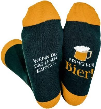 Actual product image Cool sock -...bring me beer! - Size 41-45 - from (41 - 45)