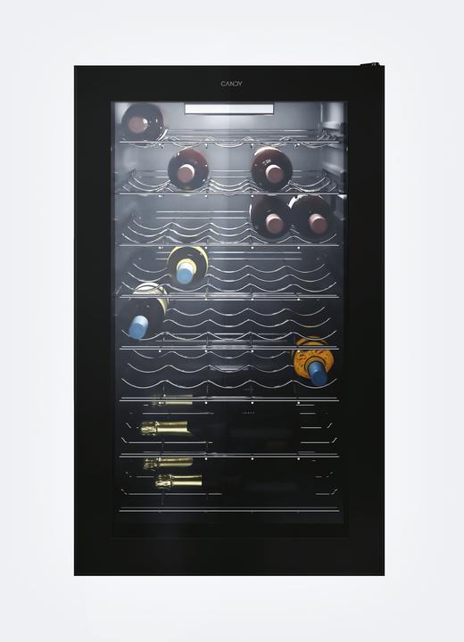 Immagine prodotto Candy DiVino CWC 150 EM/NF Cantinetta vino con compressore Libera installazione Nero 41 bottiglia/bo
