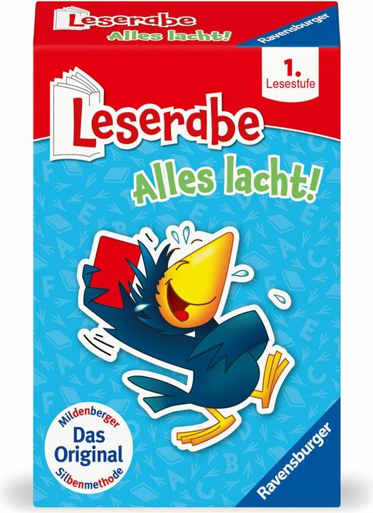 Produktbild Ravensburger 23496 - Leserabe - Alles lacht - Kartenspiel zum Lesen lernen mit Spass – 1. Klasse (Deutsch)