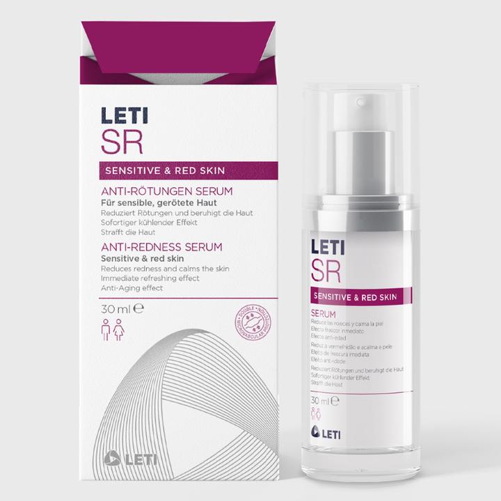 Immagine prodotto Leti LETISR Siero Anti-Rossore per Pelle Sensibile e Arrossata, Soluzione da 30 ml (30 ml)