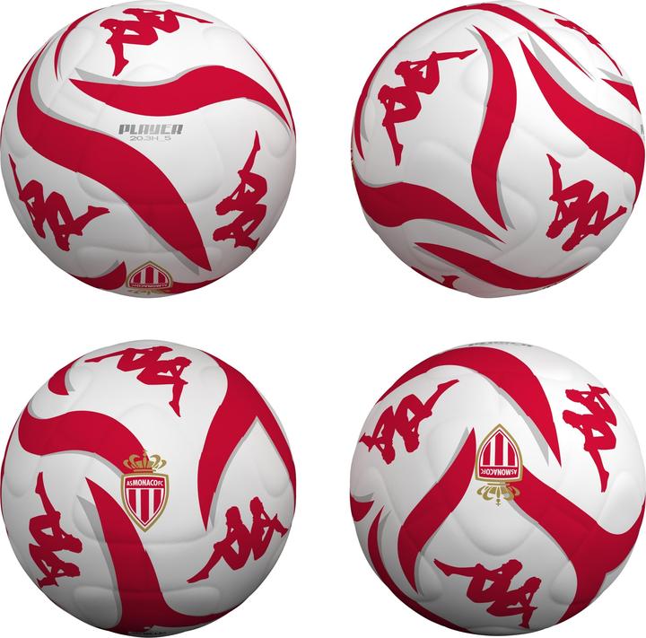 Kappa FussRugbyball AS Monaco Player 20.3H 2024/25