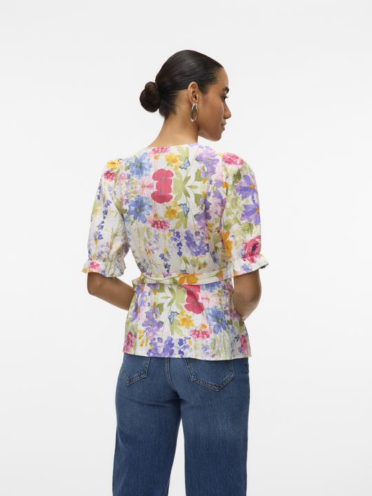 Actual product image Vero Moda Normal geschnitten V-Ausschnitt Top Top (XS)