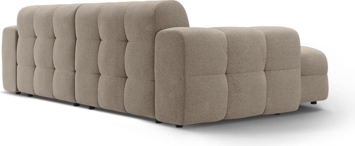 Actual product image Micadoni Velvet Left Corner Sofa, "Kendal", 4 Seats, 256x173x79Made in Europe (Corner sofa)