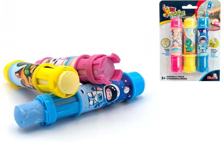 Produktbild Simba 3 Strassenmalkreide-Halter (Mehrfarbig, 3 x)
