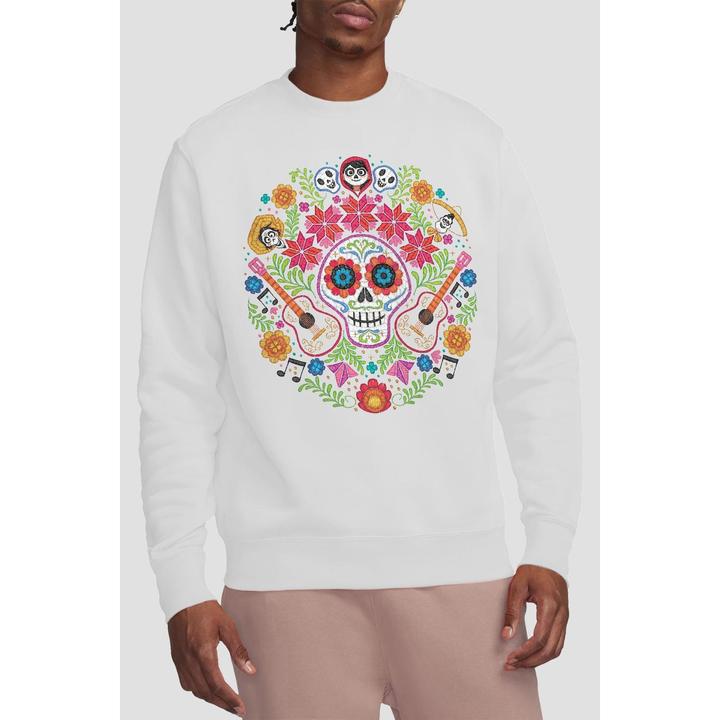 Immagine prodotto La Maison du Coco Day Of The Dead Felpa Ernesto Miguel Hector Tasca a Toppa Adulto Unisex (XL)