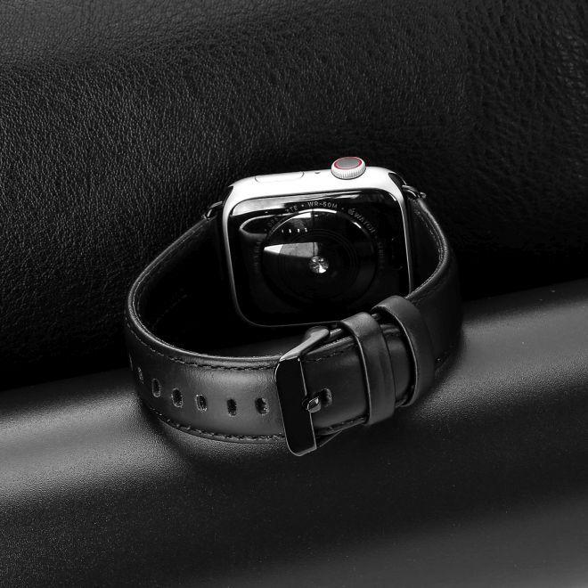 Image du produit Dux Ducis Business Series Bracelet de remplacement en cuir véritable (45 mm, 44 mm, 42 mm, Cuir véritable)