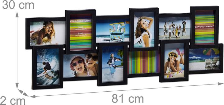 Actual product image Relaxdays Collage Picture Frame (10 x 15 cm)