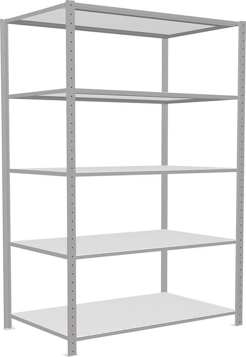 Stecksystem Grundregal MULTIplus150 mit Kreuzstrebe