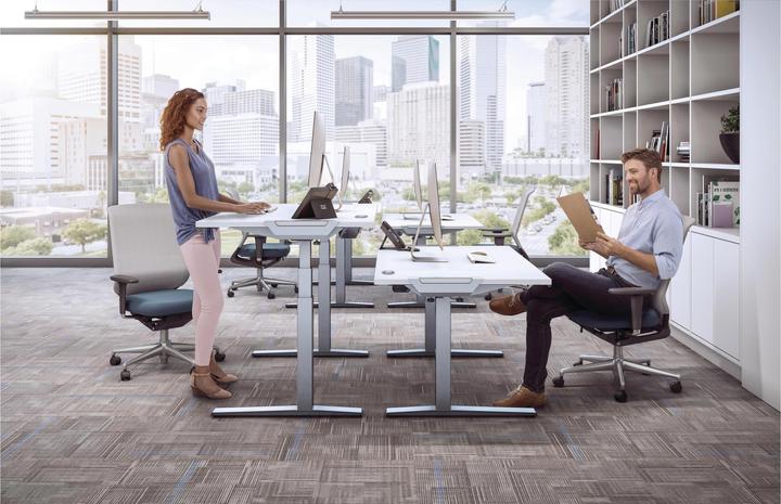 Actual product image Fellowes Tischplatte Levado 140 x 80 cm, Weiss (140 x 80 cm)