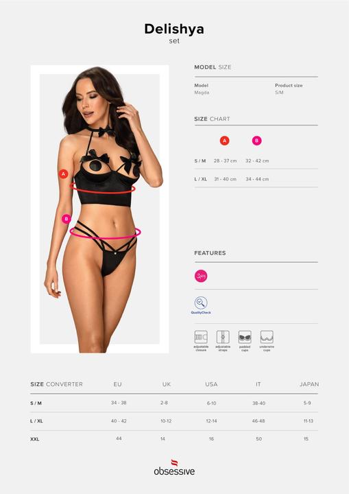 Image du produit Obsessive Set S/M (S, M)