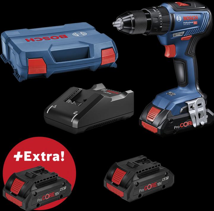 Bosch Professional GSB 18V-55 (Rechargeable battery operated)