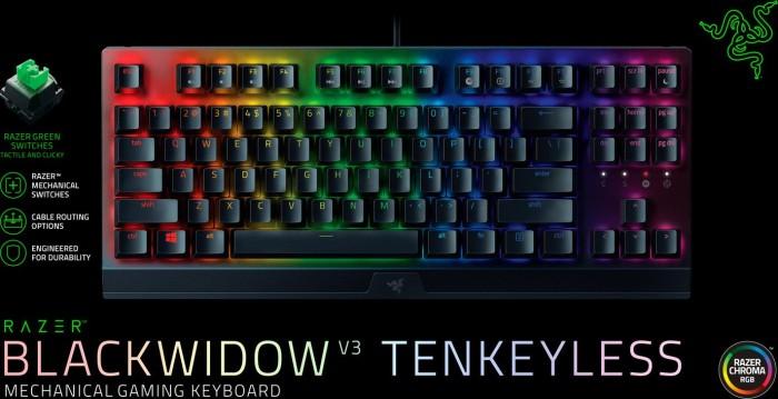 Actual product image Razer BlackWidow V3 TKL (US, Cable)