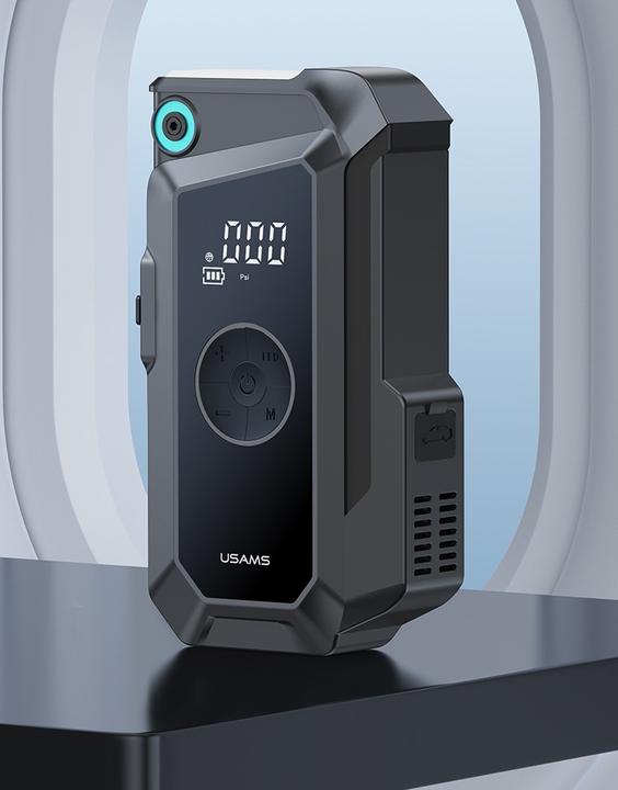 Immagine prodotto Usams Jumpstarter Powerbank 8000mAh + wbudowana latarka czarny/black ZB287 (8000 mAh, 60 W, 29.60 Wh)
