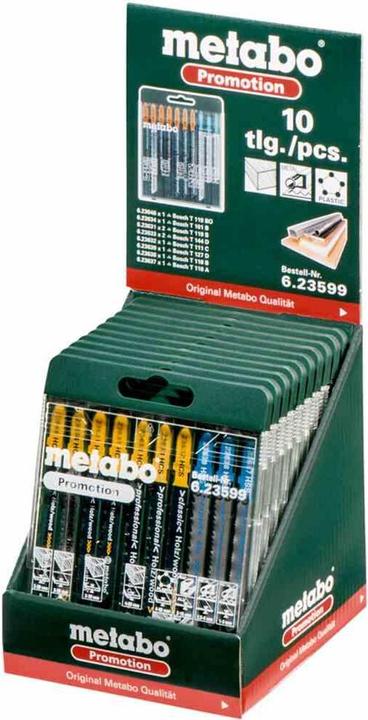 Produktbild Metabo Stichsageblattsortiment Promotion 10-Teilig