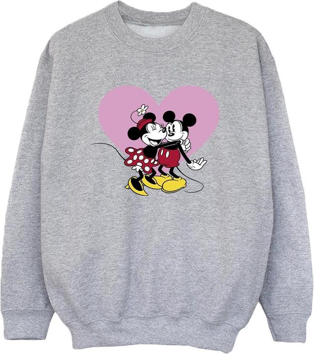 Disney Mickey Mouse Love Languages Sweatshirt Jungen