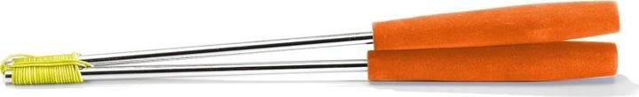 Actual product image Eureka Aluminium Diabolo Sticks-Orange