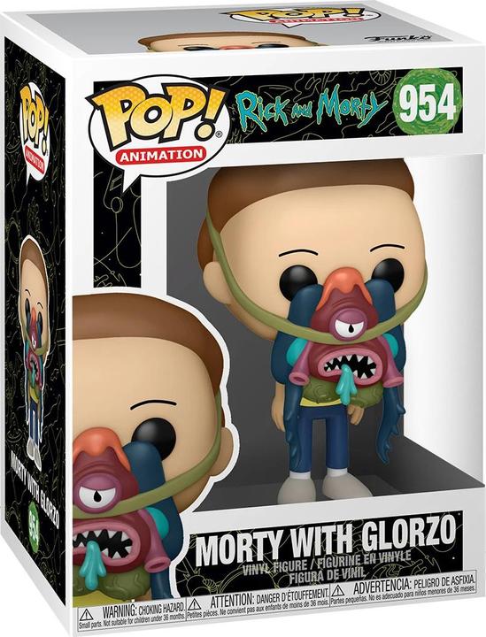 Image du produit Funko POP! - Rick & Morty: Morty w/ Glorzo