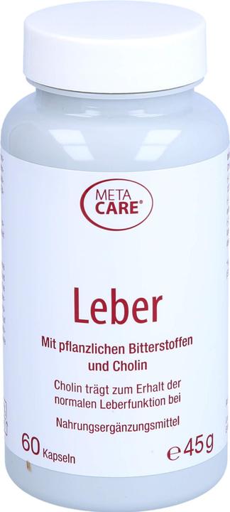 Image du produit Meta Care Gélule de foie (60 pièce(s), Capsules, 78 g)