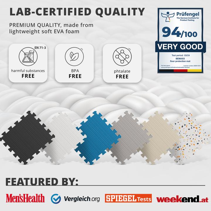 Actual product image BeMaxx Protective puzzle mat set (1 cm)