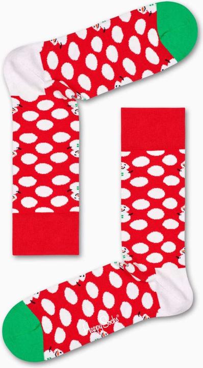 Actual product image Happy Socks Big Dot Snowman (Single pack, 36 - 40)
