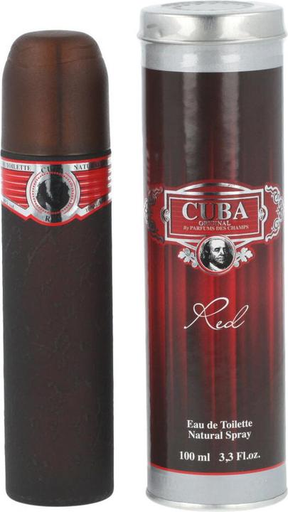 Actual product image Cuba Red (Eau de toilette, 100 ml)