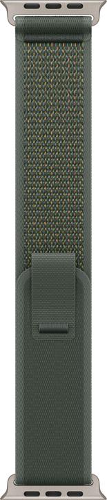 Apple Trail Loop Finition en titane naturel (49 mm, Nylon)