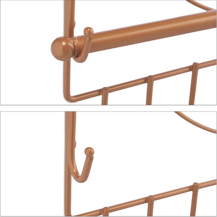Actual product image Relaxdays Wall Jewellery Holder