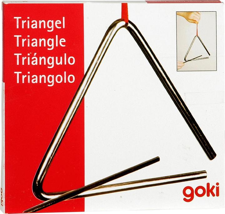 Actual product image Goki Triangle large (French, Italian, English, German)