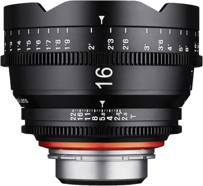 Actual product image Samyang XEEN 16mm T2.6 FF CINE PL (Meter) (PL, full size)