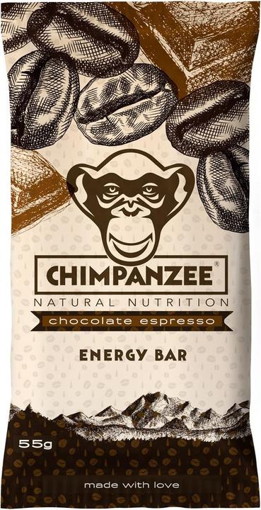 Immagine prodotto Chimpanzee Energy Bar (Cioccolato, Caffè, Avena, 1 pz., 55 g)