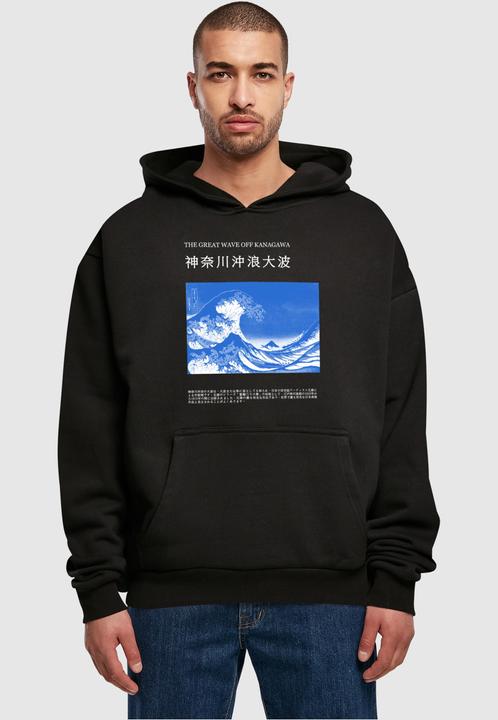 Actual product image Merchcode APOH - Hokusai Off Kanagawa Ultra Heavy Hoody - 136851 (XS)