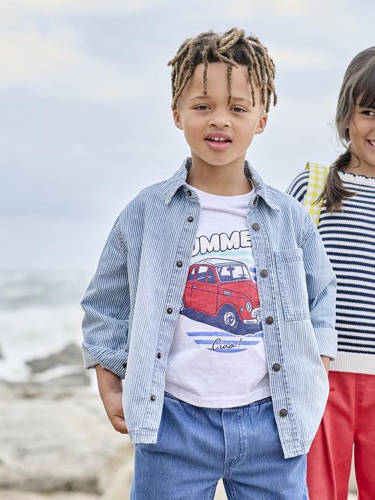 Image du produit Vertbaudet Kinder T-Shirt mit Reliefprint (86)