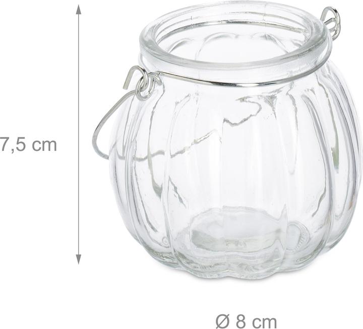 Actual product image Relaxdays 12x lantern (12 x, 8 x 8 x 7.5 cm)
