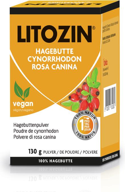 Immagine prodotto Litozin Polvere di rosa canina (1 Pezzo/i, Polvere, 130 g)