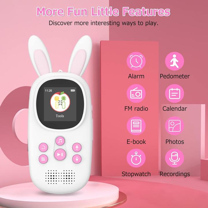 Image du produit ChenFec Lecteur MP3 Bluetooth (16 Go)