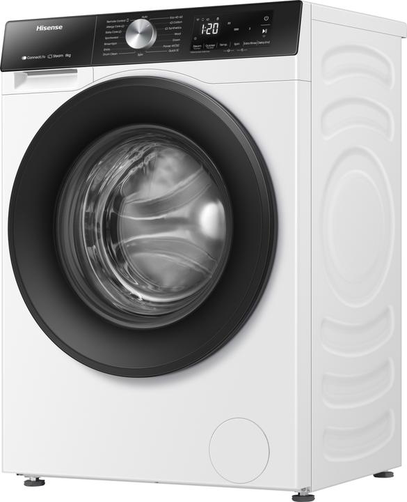 Actual product image Hisense WF3S8043BW3 (8 kg, Left)