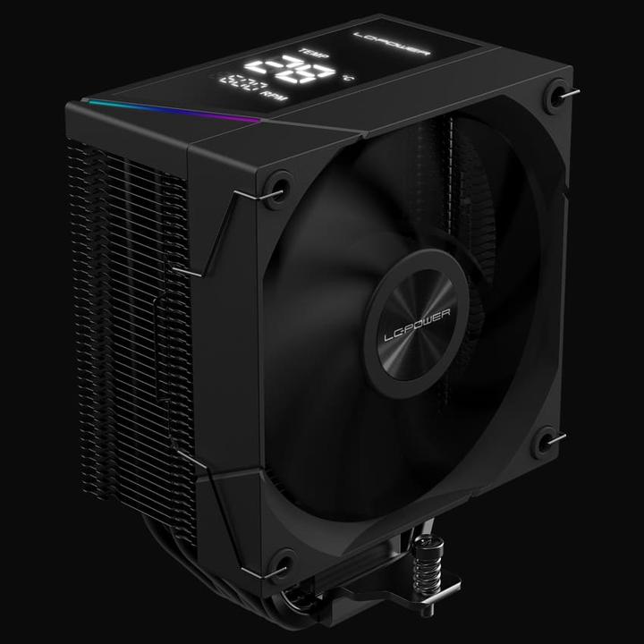 Actual product image LC-Power LC POWER CPU-Kühler LC-CC-120-DB6, Kühlungstyp: Aktiv (125 mm)