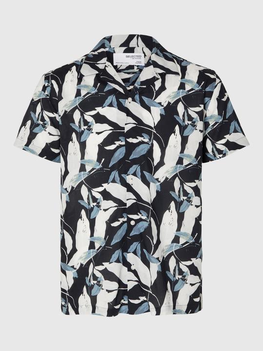 Selected Homme Cuban Collar Hemd (M)