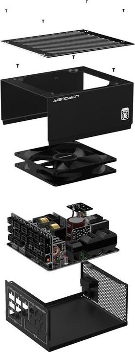 Actual product image LC-Power LC1200P (1200 W)
