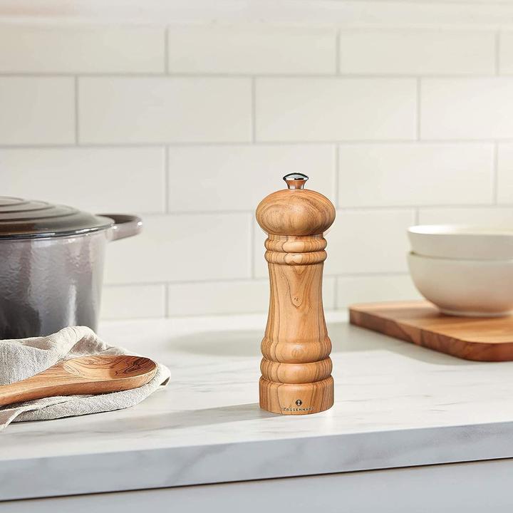 Produktbild Zassenhaus Salzmühle BERLIN Olivenholz, 18 cm (Salz)