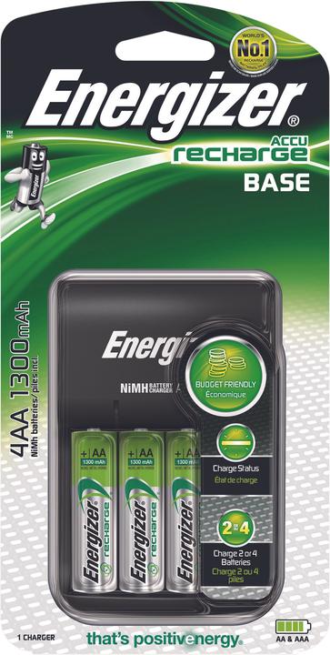 Immagine prodotto Energizer Base (1 pz., AAA, AA, 1300 mAh, Batteria + Caricabatterie)