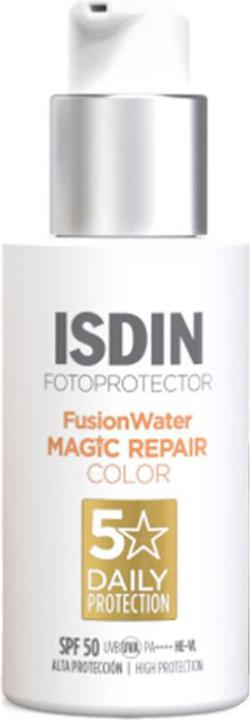 Immagine prodotto Isdin Age Repair Colour Fusion Water (Crema solare viso, SPF 50, 50 ml, 52 g)