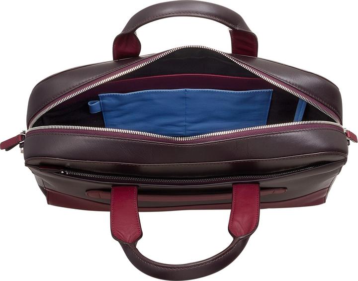 Actual product image Dudu Berlino briefcase leather 39 cm laptop compartment (14")